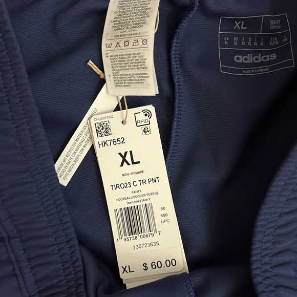 Adidas TIRO23 Training Joggers Size XL - Picture 12 of 17